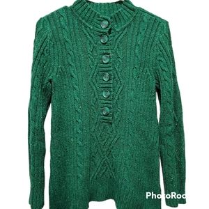 Liz Claiborne Green Sweater